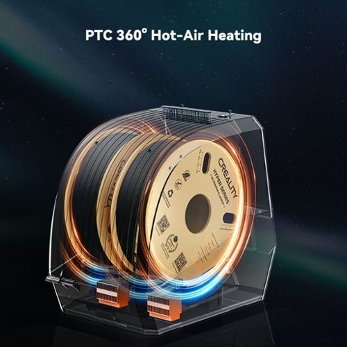 Creality Space Pi Plus Filament Dryer 2 rolls capacity - Black WHERE TO BUY