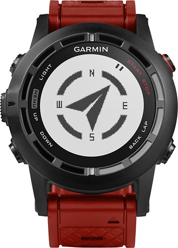  Garmin - fēnix 2 GPS Sport Watch - Red