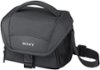 Sony - LCS U11 Soft Camera Case - Black-Angle_Standard