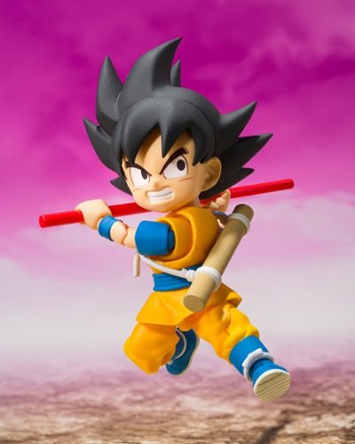 Bandai S.H. Figuarts - Dragon Ball - Daima Goku (Mini) 2.8 Figure WORLDWIDE DELIVERY