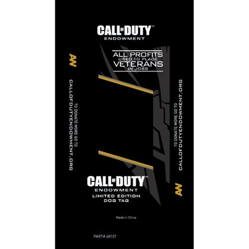  Activision - Call of Duty Endowment Limited Edition Dog Tag - Multi