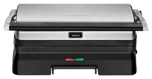  Cuisinart - Griddler Grill and Panini Press - Brushed Stainless-Steel