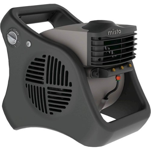 Lasko - Misto Outdoor Misting Fan - Gray-Front_Standard 