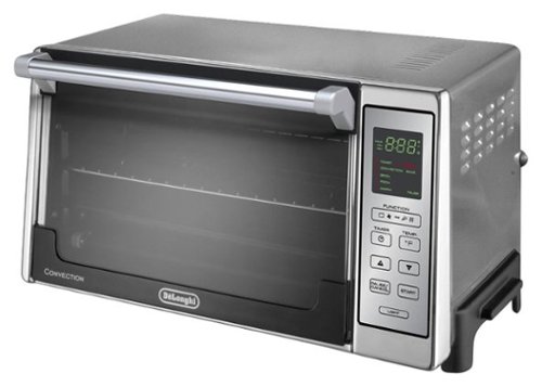  DeLonghi - Convection Toaster/Pizza Oven - Stainless-Steel