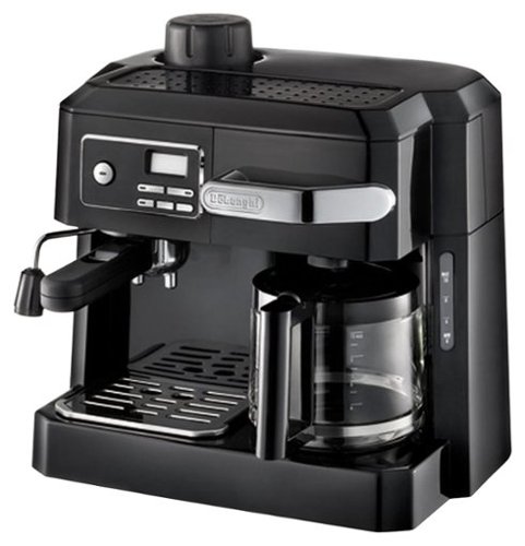  DeLonghi - Espresso Maker/10-Cup Coffeemaker - Black