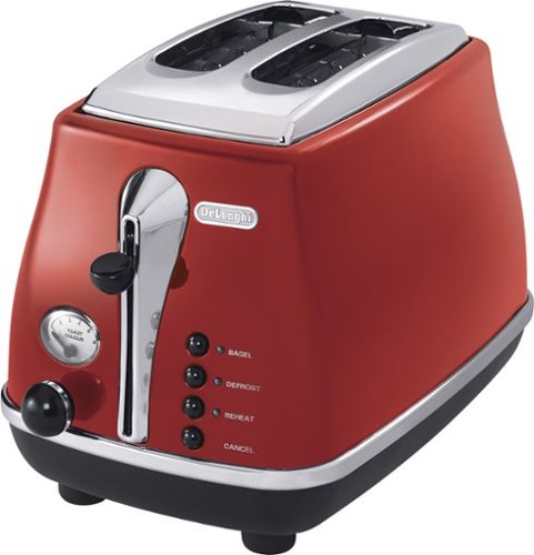  DeLonghi - 2-Slice Toaster - Red