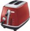 DeLonghi - 2-Slice Toaster - Red-Angle_Standard