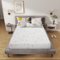 Bestier 8" Cooling Gel Memory Foam Green Tea Infusion Medium Firm Mattress - King-Front_Standard 