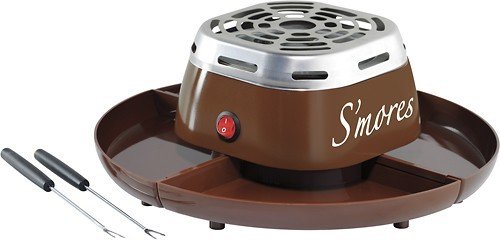  Nostalgia SMM200 Indoor Electric Stainless Steel S'mores Maker - Brown