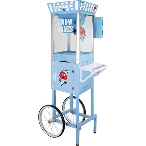 Nostalgia - Vintage Collection Snow Cone Cart - Light Blue-Front_Standard 