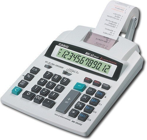  Casio - Printing Calculator - Gray