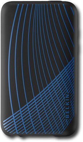 Belkin - Grip Case for 3rd-Generation Apple® iPod® touch - Blue