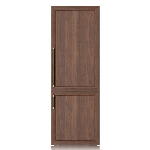 Ca'Lefort - 22" Panel Ready Refrigerator with Bottom Freezer, 3-zone Temperature Control, 9.72 cu.ft (Panel Not Included) - White-Front_Standard 