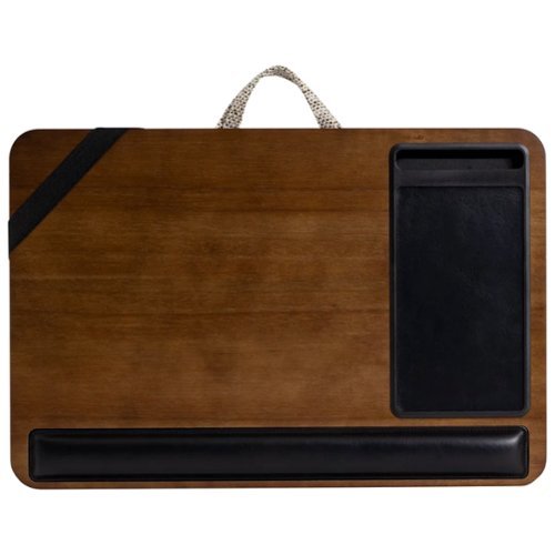 Rossie Home Premium Lap Desk for 15.6 Laptop - Bamboo Espresso BUY IN EUROPE