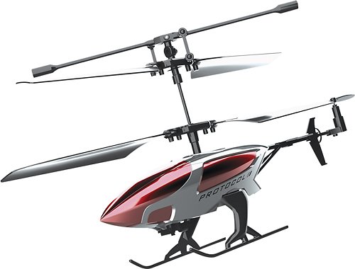  Protocol - Dash 3-Channel Remote-Controlled Helicopter - Ruby/Silver
