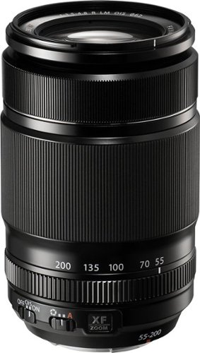  Fujifilm - Fujinon XF 55-200mm f/3.5-4.8 R LM OIS Telephoto Zoom Lens for Select X-Series Cameras - Black
