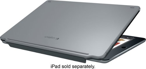  Logitech - Ultrathin Keyboard Cover for Apple® iPad® Air 2 - Space Gray