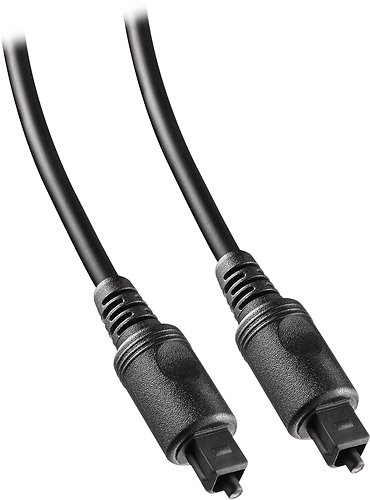  Dynex™ - 12' Digital Optical Audio Cable - Black
