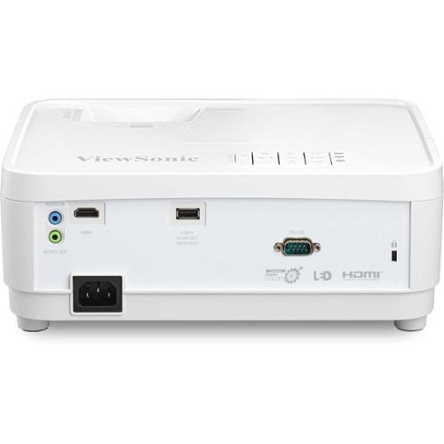 ViewSonic LS500WH 800p 2000 ANSI Lumens DLP Projector - White BUY IN SAUDI ARABIA