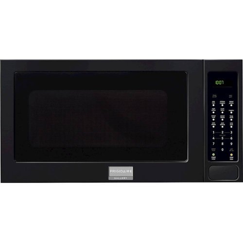 Frigidaire - Gallery 2.0 Cu. Ft. Built-In Microwave - Black-Front_Standard 