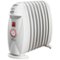De'Longhi - Electric Oil Radiator Heater - White-Front_Standard
