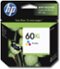 HP - 60XL High-Yield Ink Cartridge - Cyan/Magenta/Yellow-Front_Standard