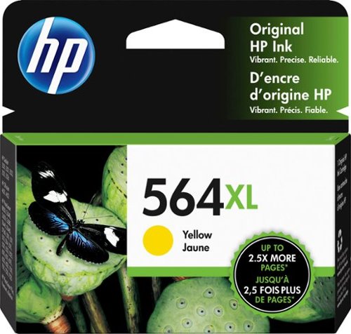  HP - 564XL High-Yield Ink Cartridge - Yellow
