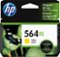 HP - 564XL High-Yield Ink Cartridge - Yellow-Front_Standard