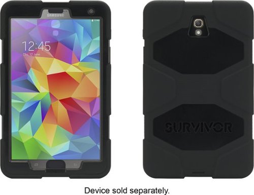  Griffin - Survivor All-Terrain Case with Stand for Galaxy Tab S 8.4 - Black