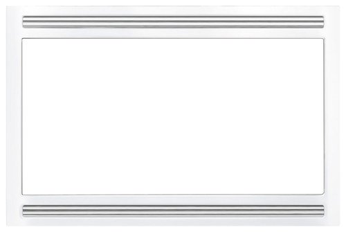 27" Trim Kit for Select Frigidaire Microwaves - White-Front_Standard 