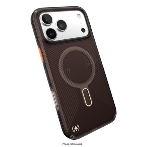 Speck Presidio Lux Grip ClickLock Case for iPhone 17 Pro Max - Brown Matte/Orange BUY ONLINE