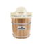 Elite Gourmet - 4 qt Old Fashioned Electric Ice Maker - Cream-Front_Standard