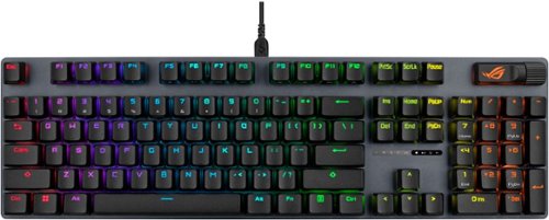 ASUS ROG Strix Scope II X Full-size Wireless Mechanical RGB Gaming Keyboard with Hot-Swappable ROG NX Snow Switches - Black GLOBAL SHIPPING