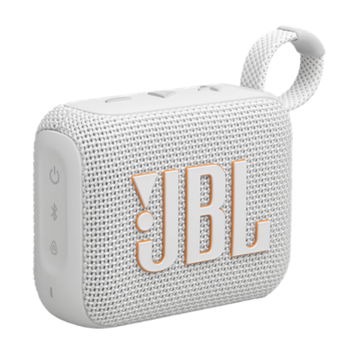 JBL - Go 4 Portable Bluetooth Speaker - 2024 - White