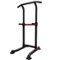 Ainfox - Pull Up Bar Dip Bar Power Tower Workout Dip Station Height Adjustable Free Standing Chin Up Bar - Red-Front_Standard