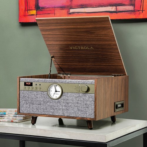 Victrola Century Signature+ Music Center - Walnut BUY IN SINGAPORE
