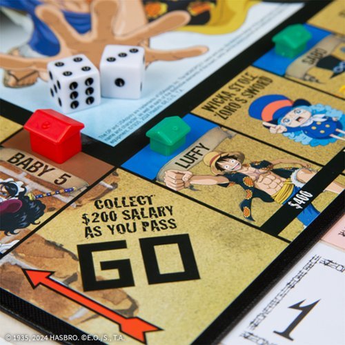 USAoploy MONOPOLY: One Piece - Strategy Board Game, Ages 8+, Manga & Anime HOW TO BUY