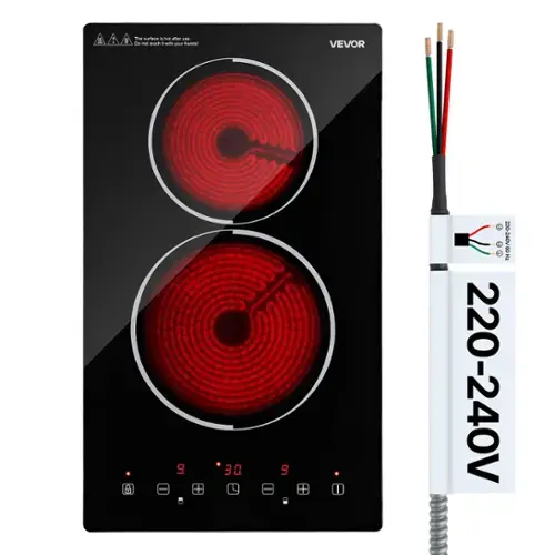 The surface is not hot after use. Do not touch it with your hands!

VEVOR

220-240V 60Hz