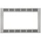 Panasonic - 27" Trim Kit for Select Microwaves - Stainless Steel-Front_Standard