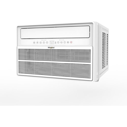 Whirlpool - 15,000 BTU Window Mounted Inverter Air Conditioner with Remote Control - White-Front_Standard 