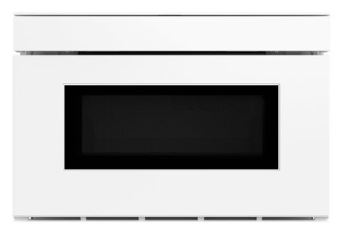 Sharp - 24 In 1.2 CuFt Built-In Smart Microwave Drawer Oven with Sensor Cooking and Easy Wave Open - White