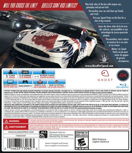 Need for Speed: Rivals Edición Estándar - PlayStation 4