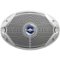 JBL - 6" x 9" 2-Way Marine Speakers with Polypropylene Cones (Pair) - White-Front_Standard