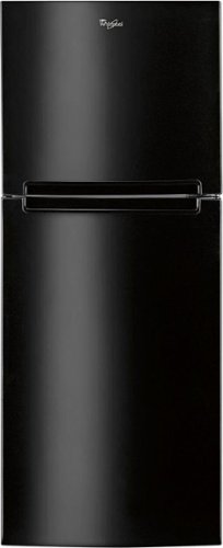  Whirlpool - 10.6 Cu. Ft. Frost-Free Top-Freezer Refrigerator - Black