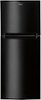 Whirlpool - 10.6 Cu. Ft. Frost-Free Top-Freezer Refrigerator - Black-Front_Standard 