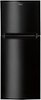 Whirlpool - 10.6 Cu. Ft. Frost-Free Top-Freezer Refrigerator - Black-Front_Standard