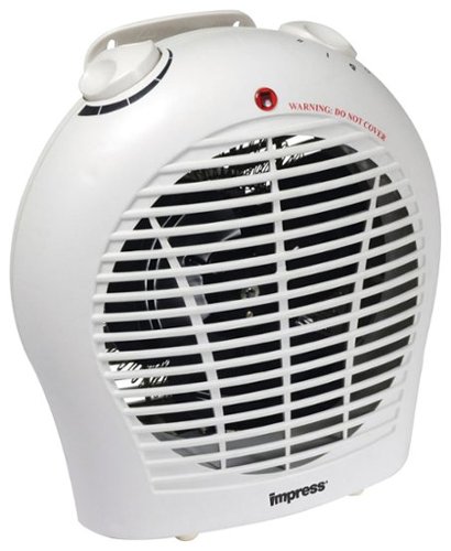 Impress - Electric Fan Heater - White