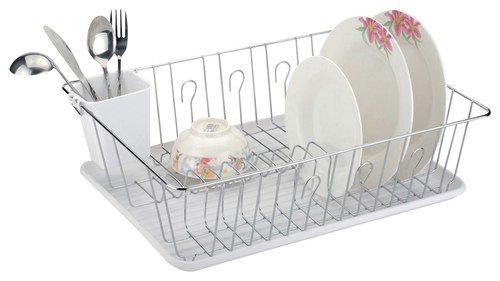  Better Chef - 16&quot; Dish Rack - Silver