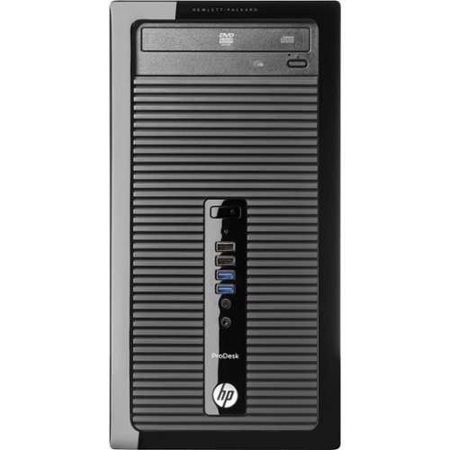  HP - ProDesk 400 G1 Desktop - Intel Core i3 - 4GB Memory - 500GB Hard Drive - Multi