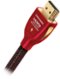 AudioQuest - Cinnamon 6'7" 4K Ultra HD HDMI Cable - Black/Red-Angle_Standard